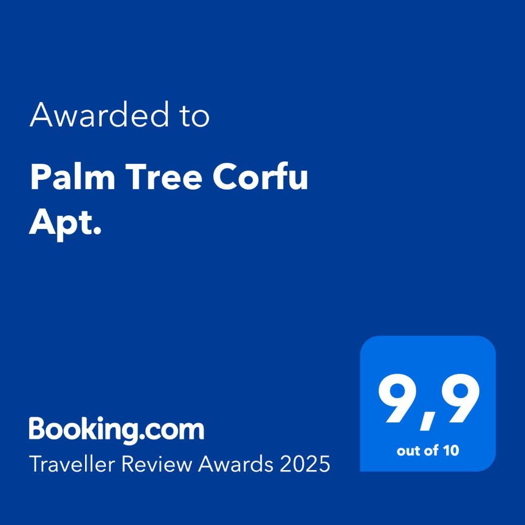 Palm Tree Corfu Apt. Danilia Dış mekan fotoğraf